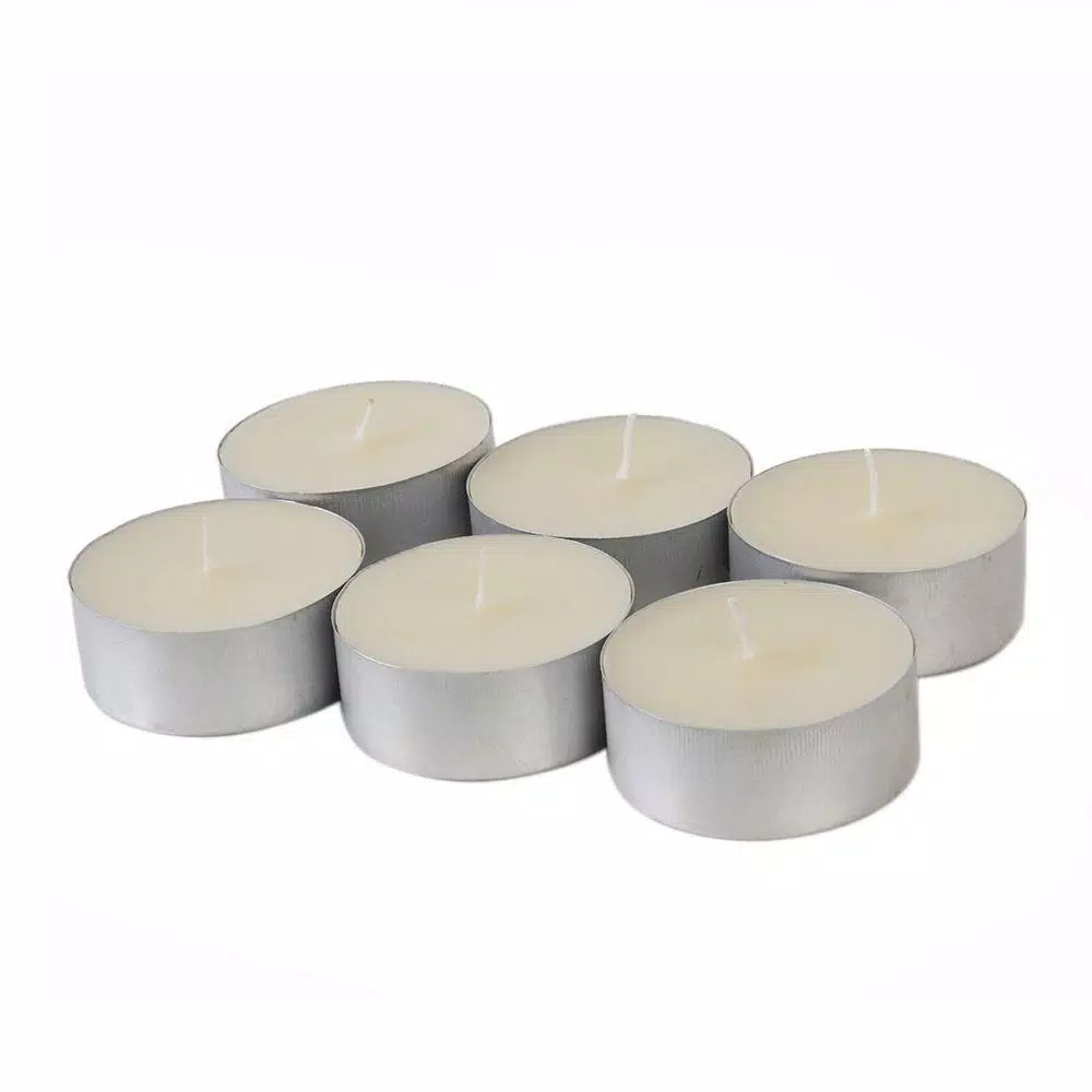 Indoor Christmas Decorations Zest Candle 2.25 In. Ivory Mega Oversized Tealights (12-Box) 4 Indoor Christmas Decorations Zest Candle 2.25 In. Ivory Mega Oversized Tealights (12-Box) - Image 2