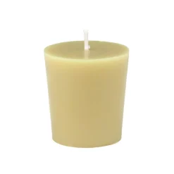 Indoor Christmas Decorations Zest Candle 1.75 In. Sage Green Votive Candles (12-Box)